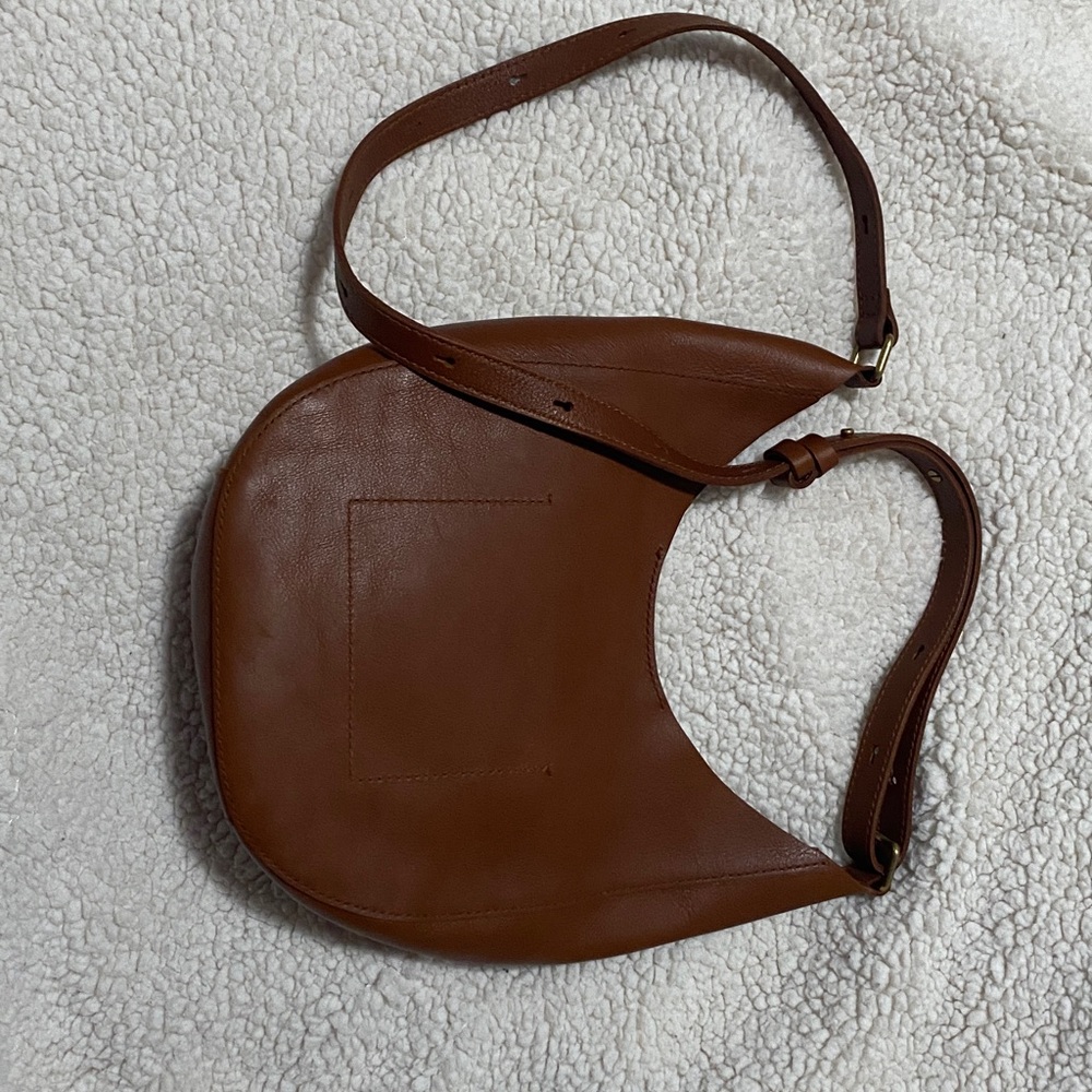 Madewell Brown Leather Crossbody Shoulder Bag